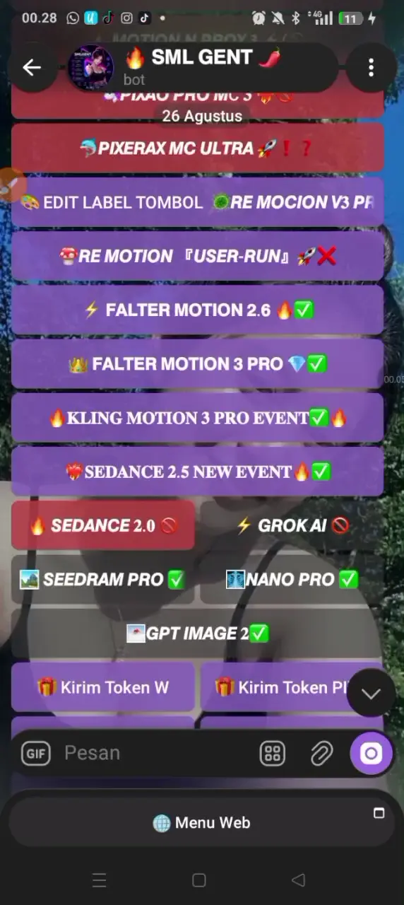 SML GEN Bot demo